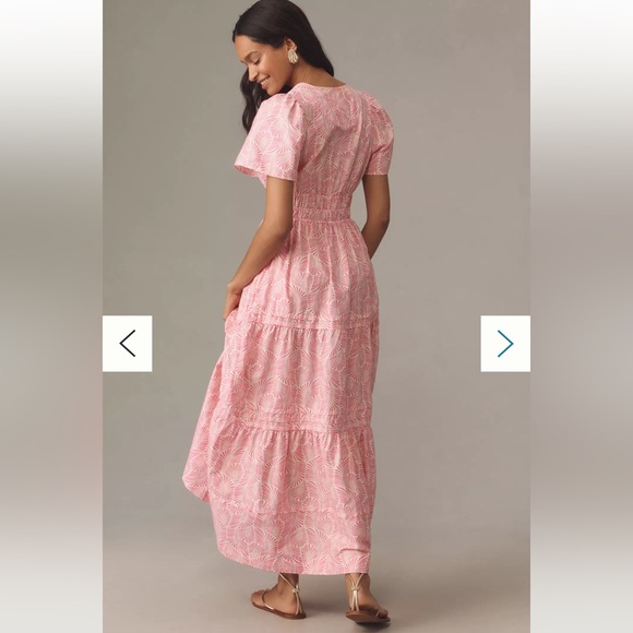 NWT Anthropologie Somerset Maxi Dress in Raspberry, size XS - Picture 13 of 14